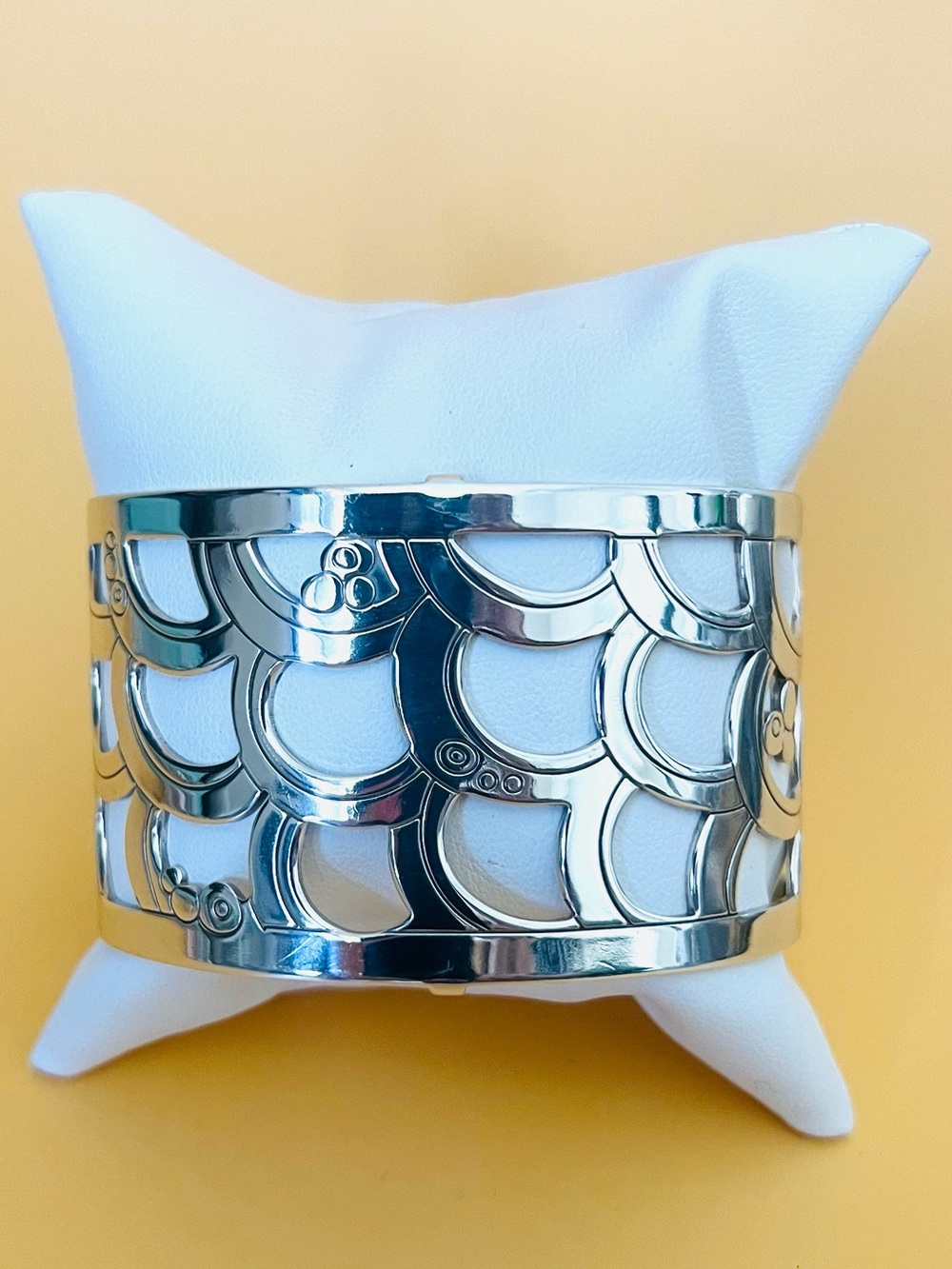 Brighton Silver plated cuff bracelet